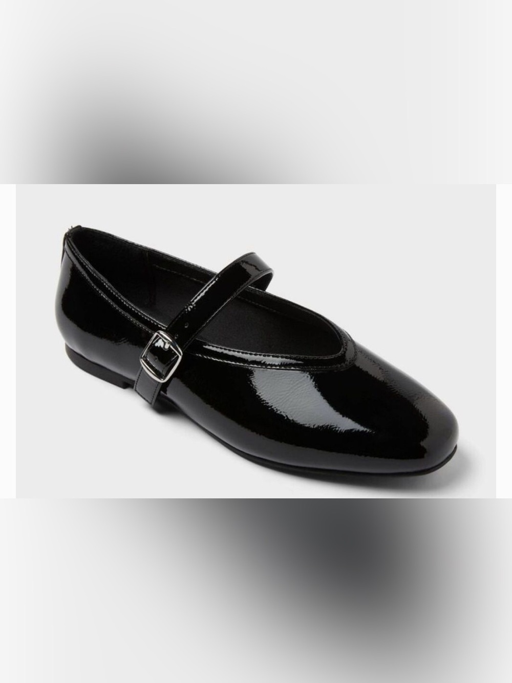 A New Day Women Patent Mary Jane style  Shoes size 7 w memory foam